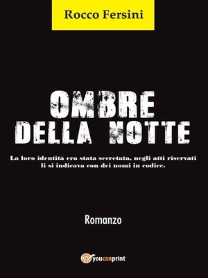 cover image of Ombre della notte